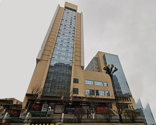 青海建設(shè)科技大廈三陽大酒店(四星級，21000m2，海湖新區(qū)地標建筑)
